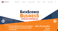 Desktop Screenshot of comuniceventos.com.br